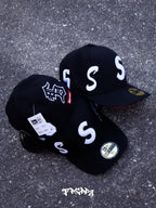 CAP SUPREME MULTI S LOGO BLACK
