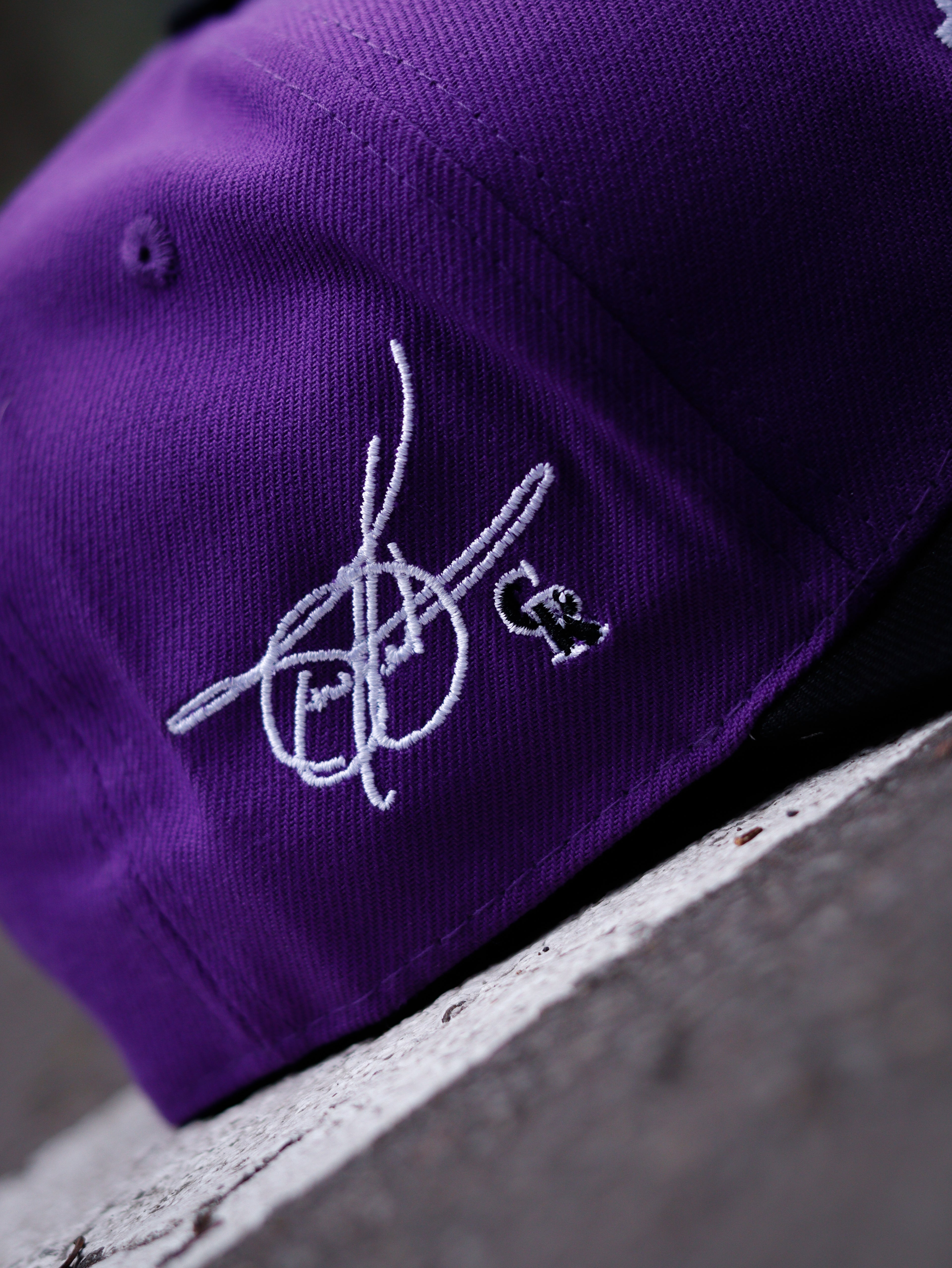 CAP COLORADO ROCKIES MORADO Y NEGRO
