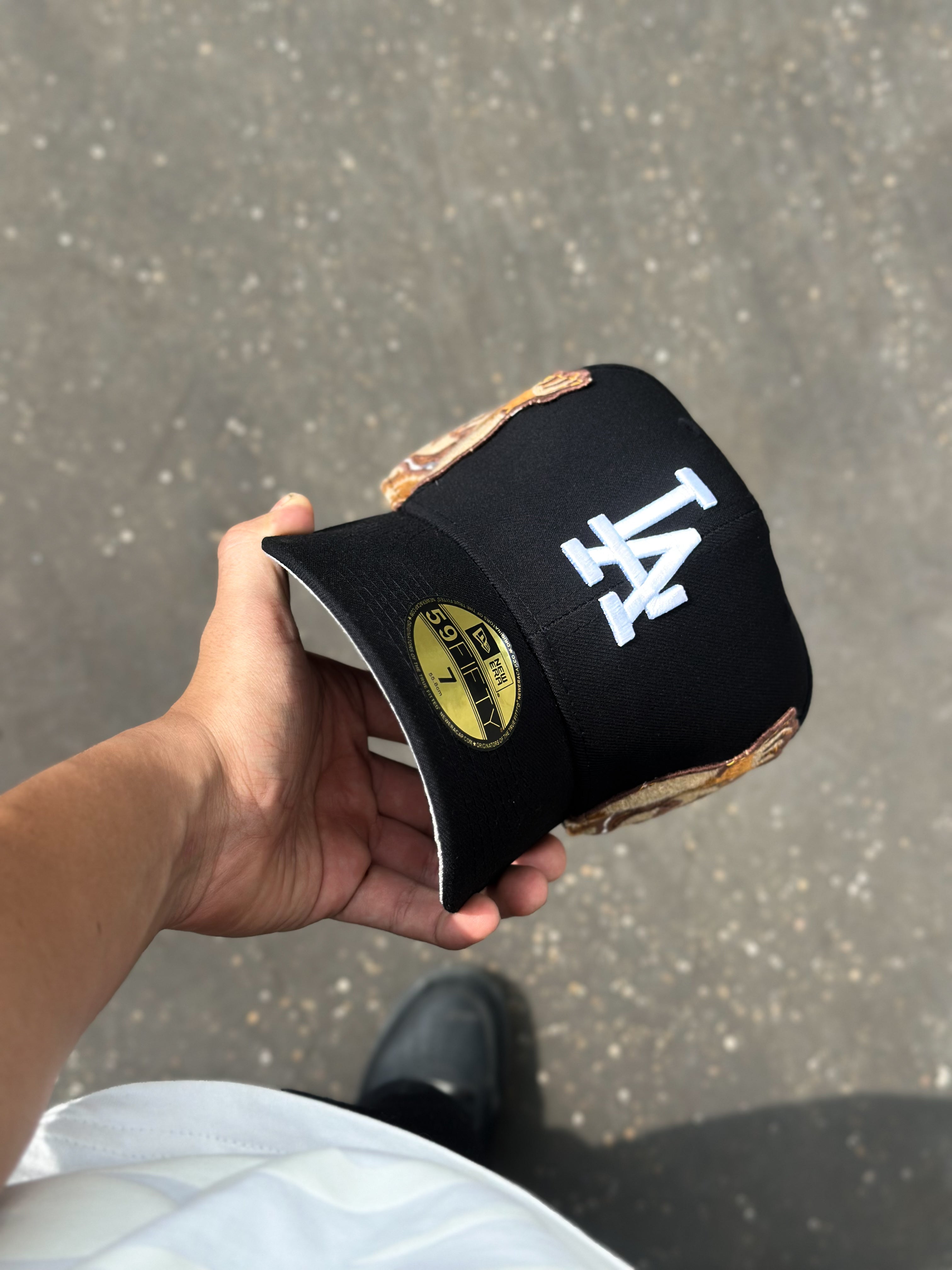 CAP NEW ERA JONH STAN LOS ANGELES  BLACK
