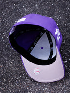 CAP SUPREME "NY" PURPLE FITTED