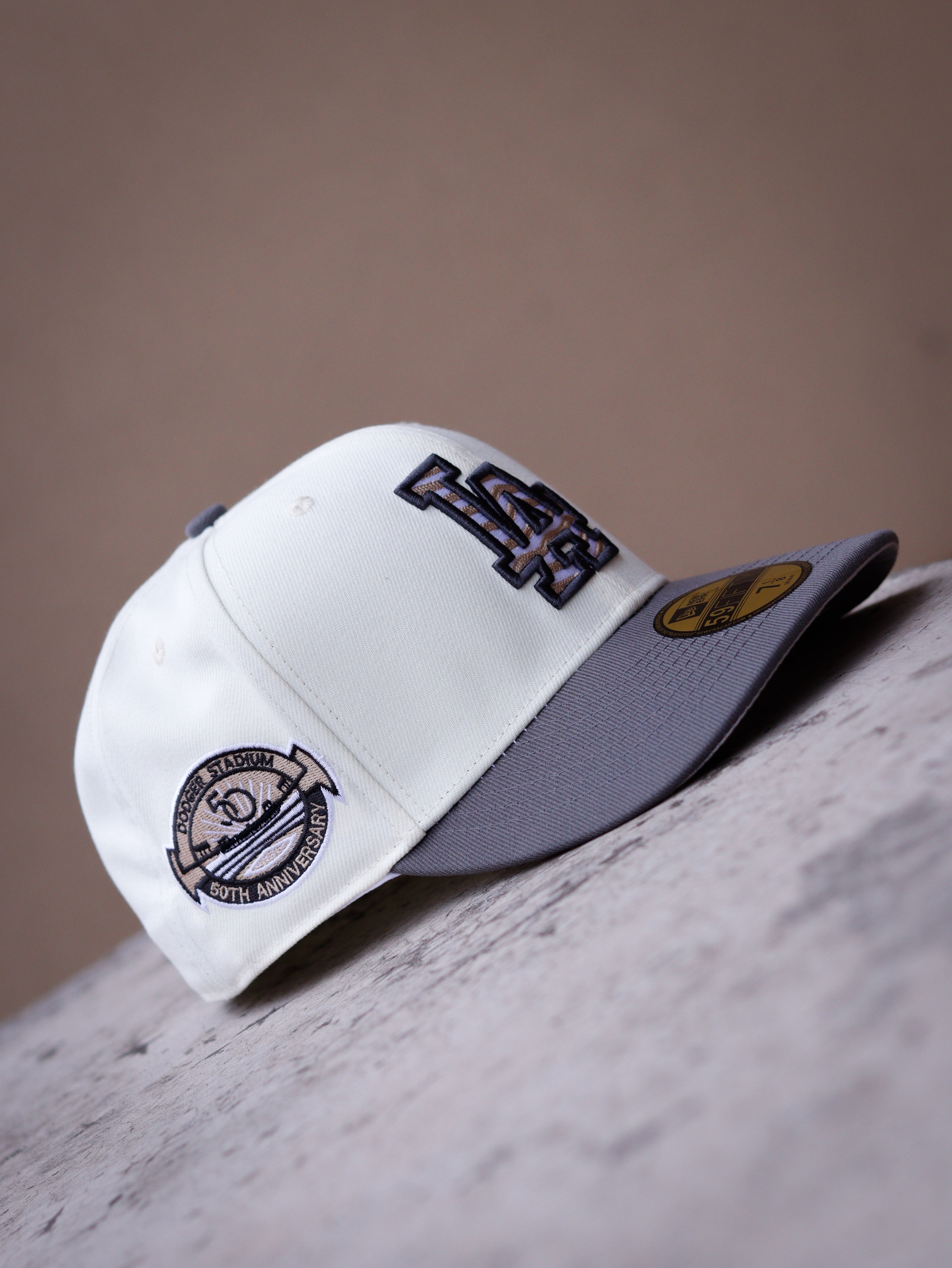 CAP NEW ERA DODGERS BLANCO CON GRIS