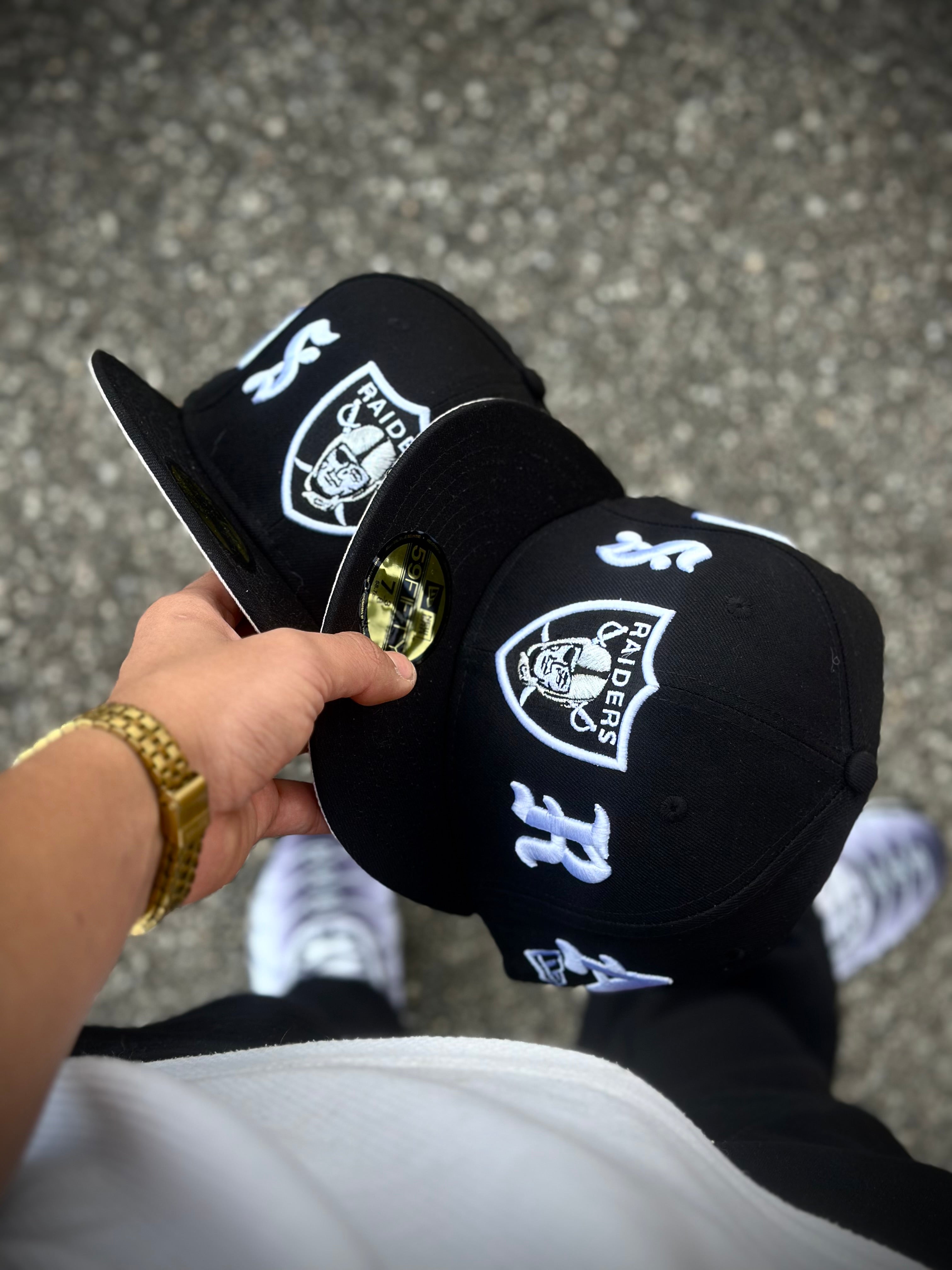 CAP LAS VEGAS RAIDERS BORN X RAISED 59FIFTY