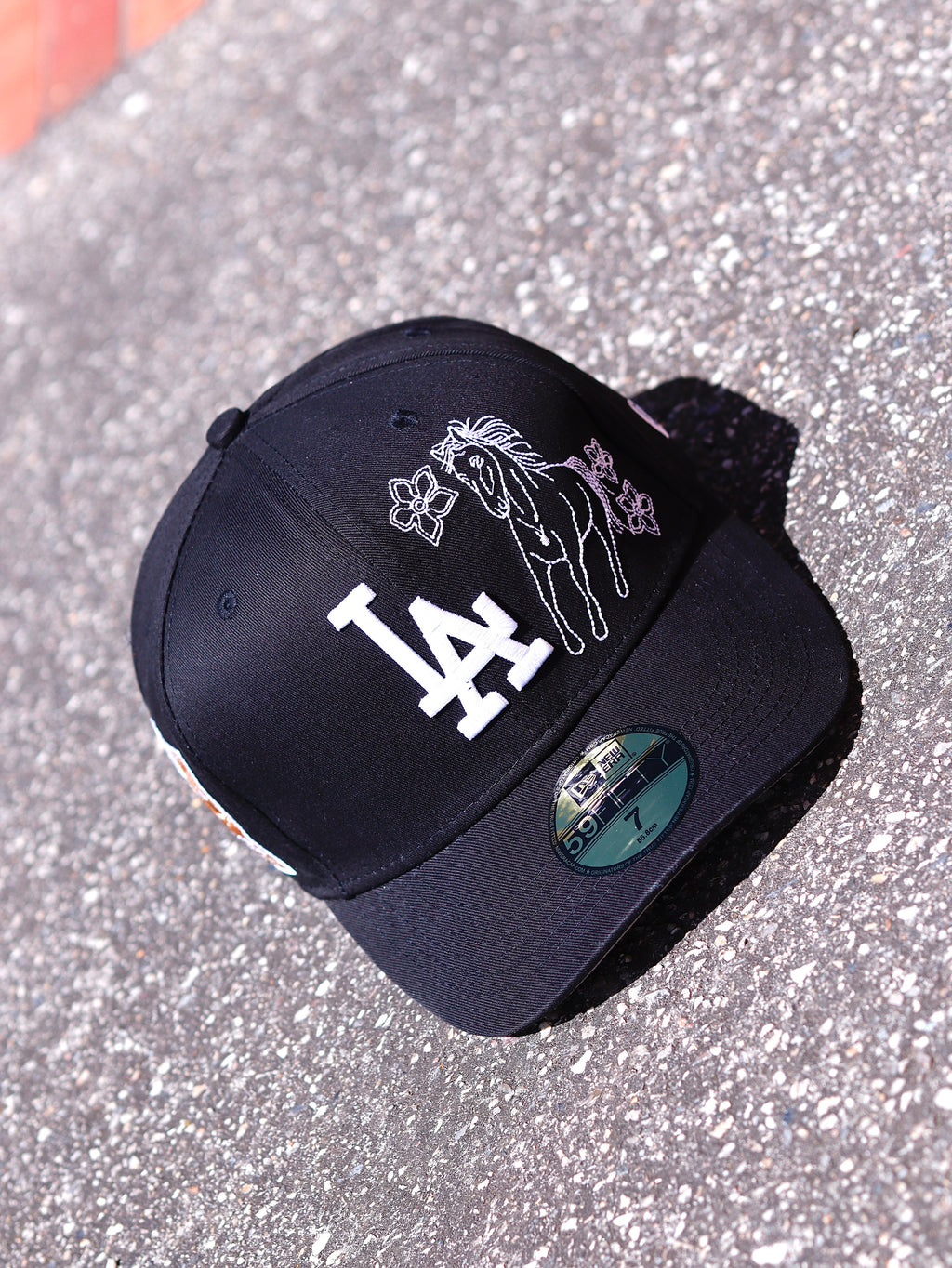 CAP NEW ERA LOS ANGELES DODGERS BLACK HORSE