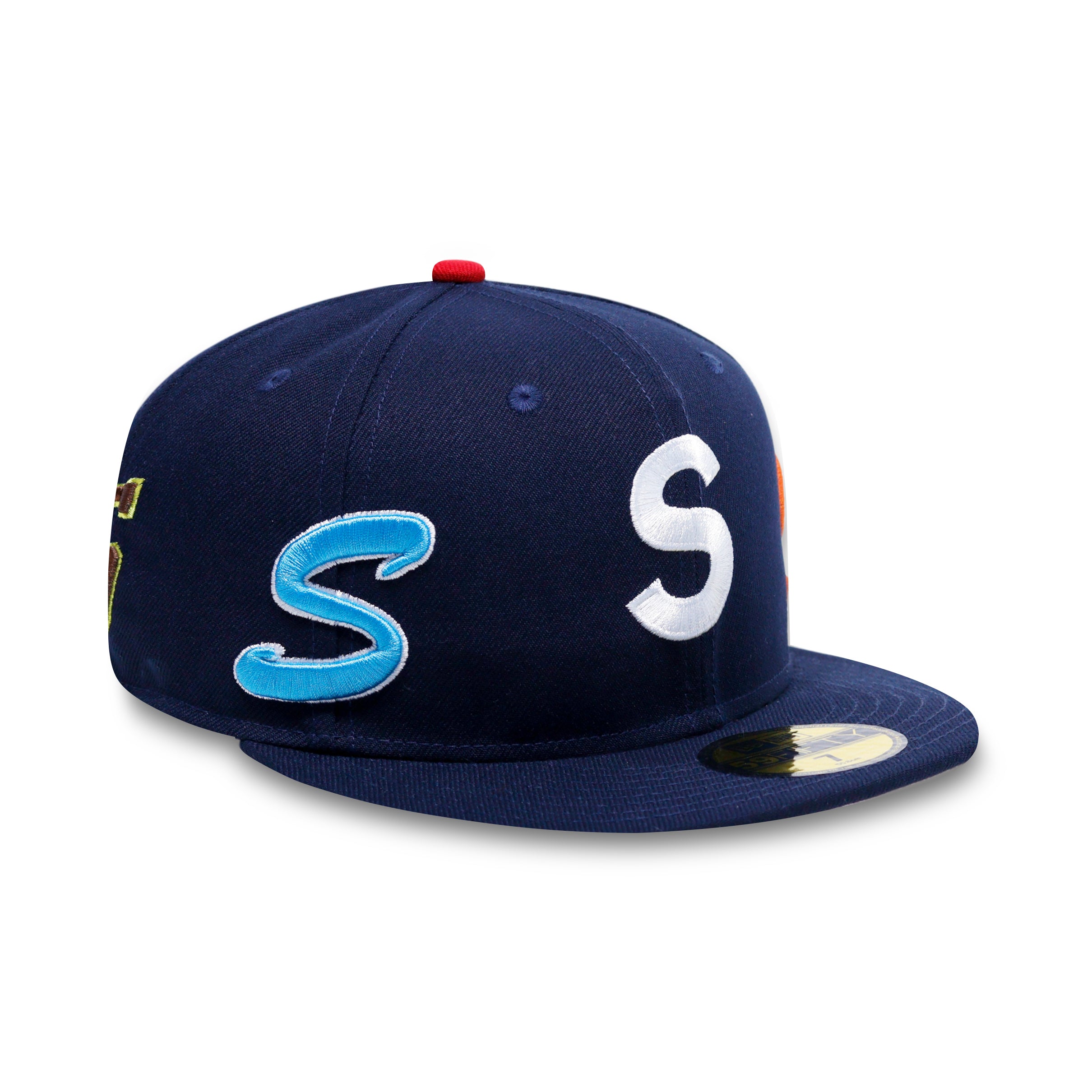 CAP SUPREME MULTI S LOGO BLUE