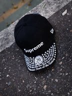 CAP SUPREME UNDISPUTED BOX LOGO HAT BLACK