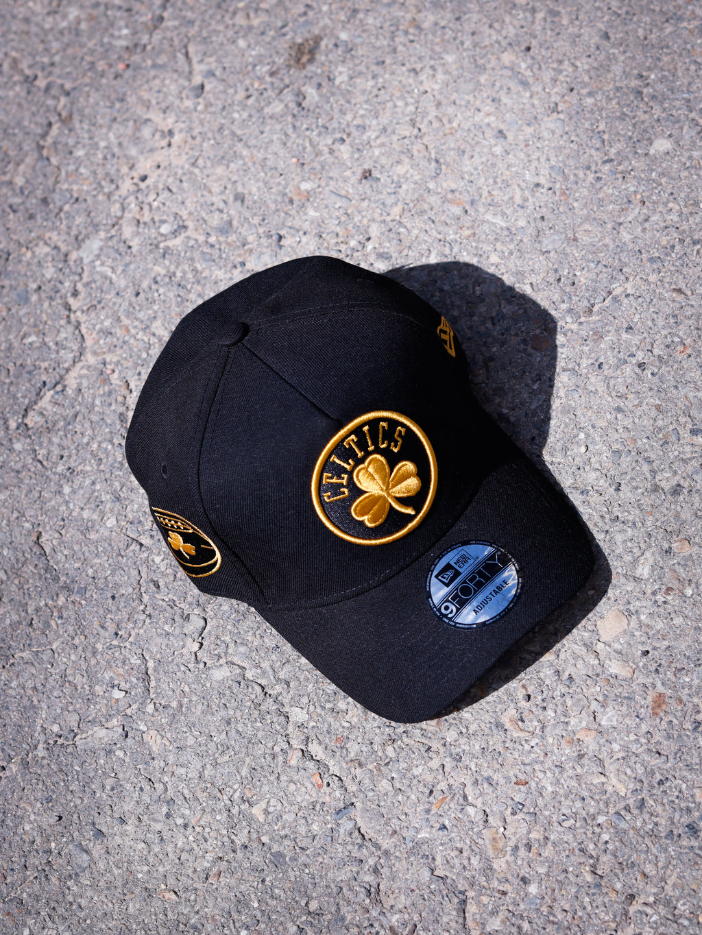 CAP NEW ERA BOSTON CELTICS BLACK GOLD