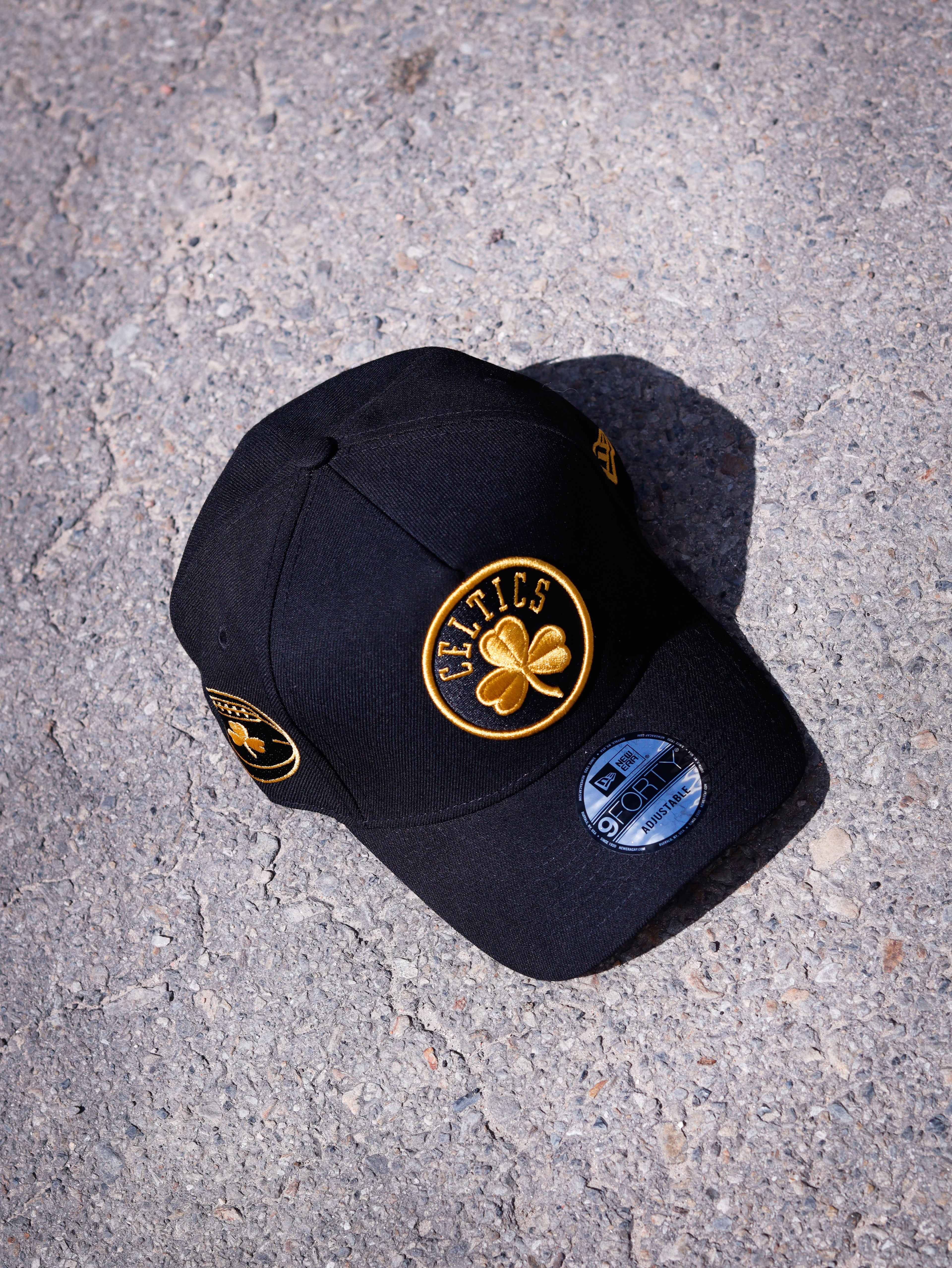 CAP NEW ERA BOSTON CELTICS BLACK GOLD
