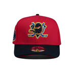 CAP NEW ERA ANAHEIM DUCKS RED AND BLACK