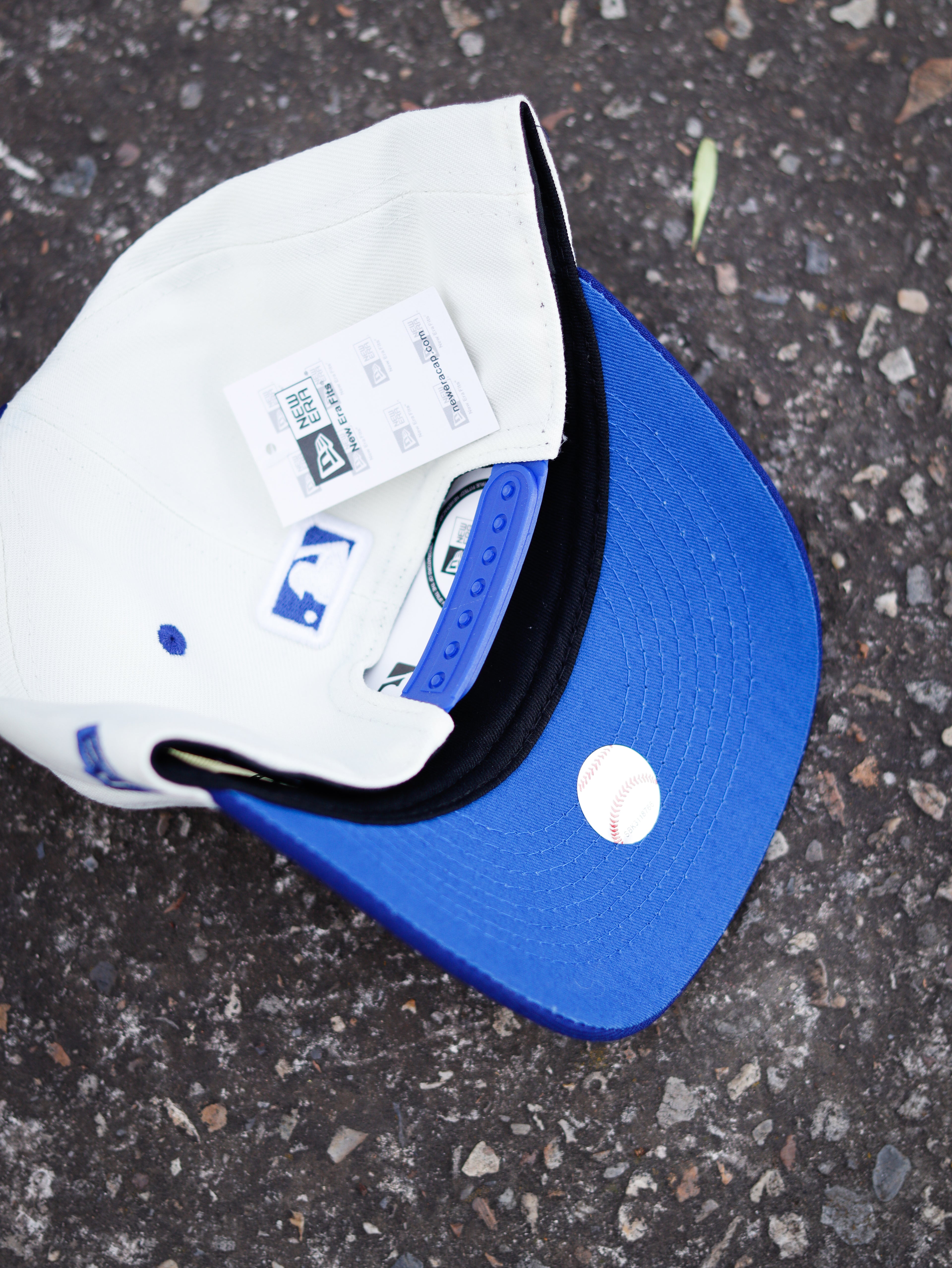 CAP NEW YORK METS WHITE AND BLUE