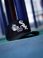 Gorra New Era White Sox Negra con Blanco