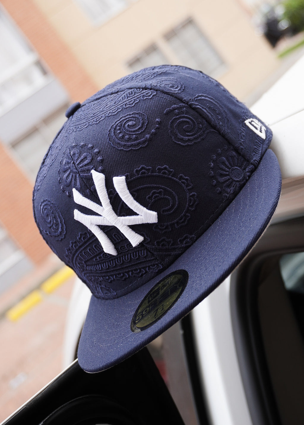 CAP NEW ERA SWIRL NEW YORK YANKEES 59FIFTY AZUL OSCURO