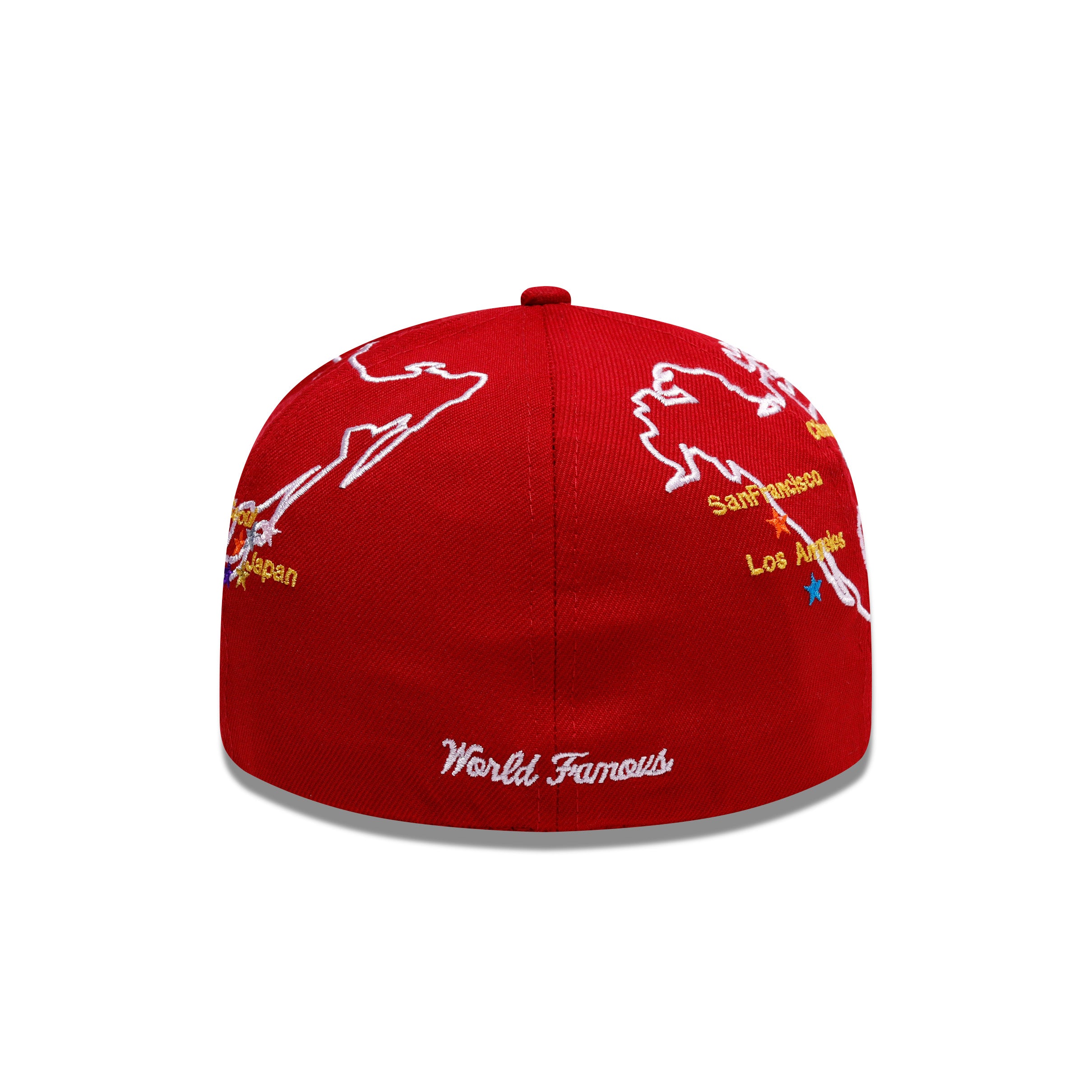 CAP SUPREME WORLDWIDE BOX LOGO NEW ERA RED – Facaps