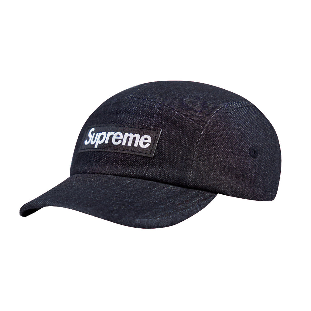 CAP SUPREME DENIM CAP BLACK