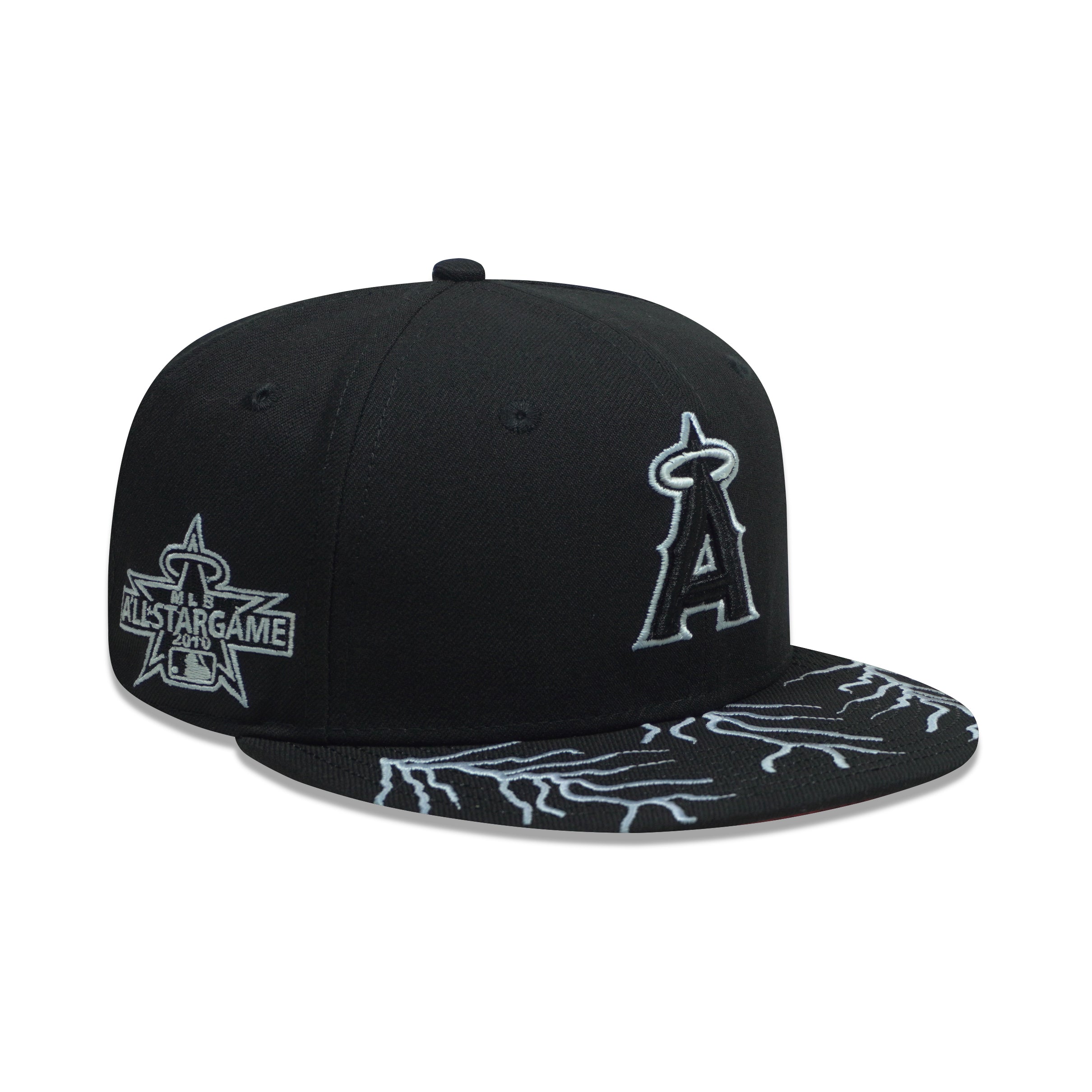 CAP NEW ERA ANGELS BLACK AND WHITE