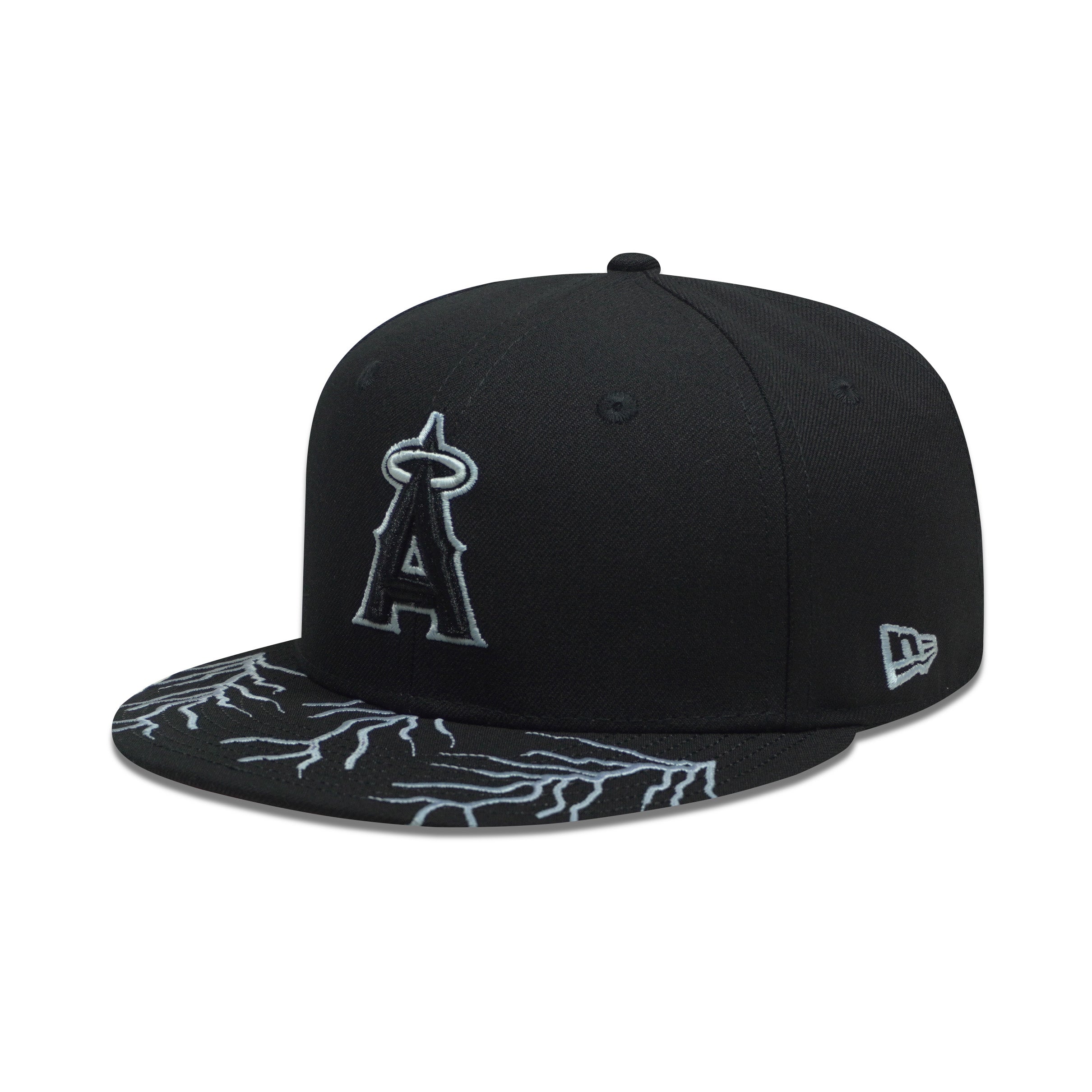 CAP NEW ERA ANGELS BLACK AND WHITE