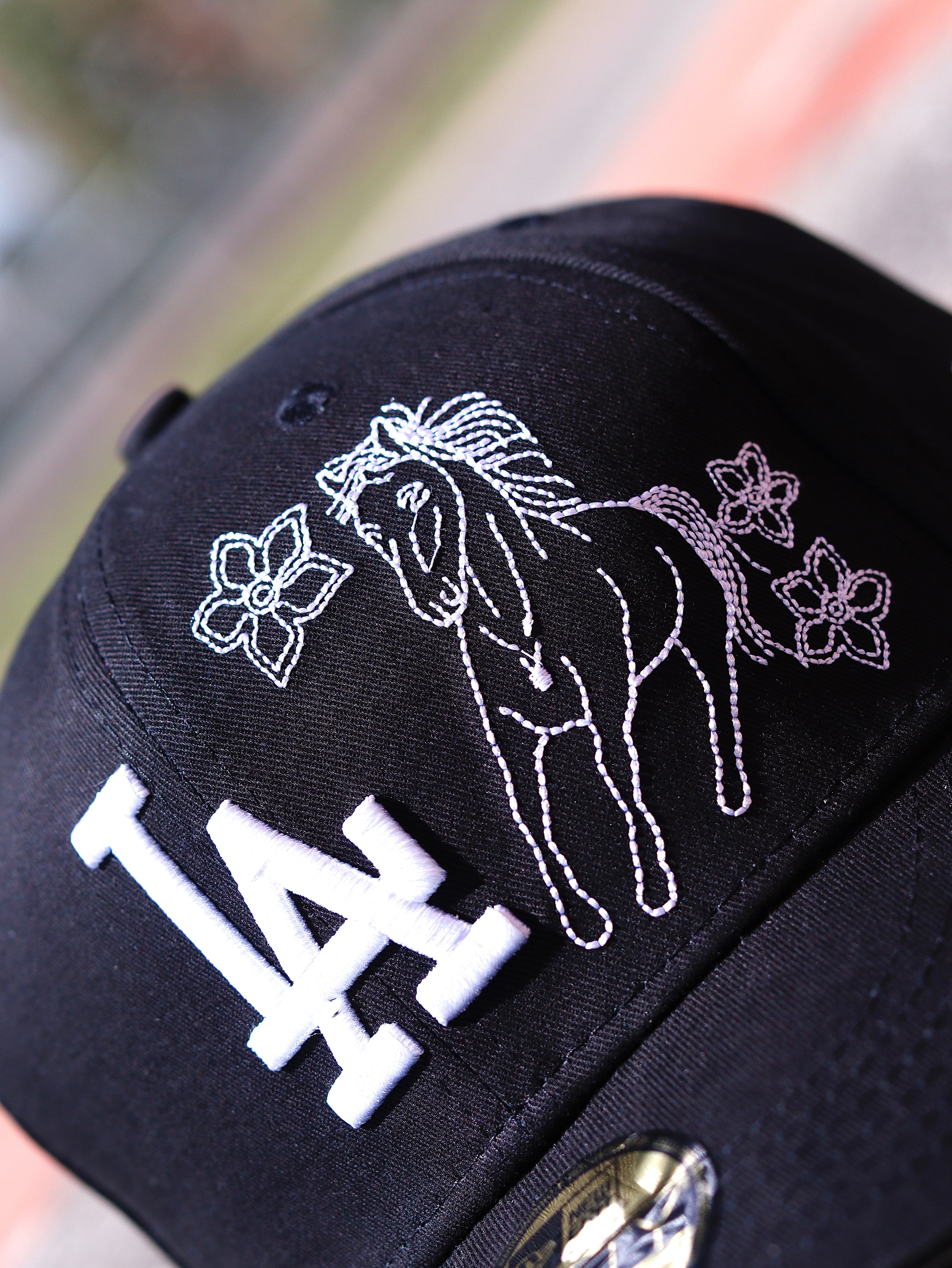 CAP NEW ERA LOS ANGELES DODGERS BLACK HORSE