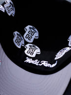 Supreme Jerseys Box Logo New Era Fitted Hat Black