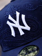 CAP NEW ERA SWIRL NEW YORK YANKEES 59FIFTY AZUL OSCURO