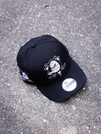 ANAHEIM DUCKS BLACK AND WHITE SNAPBACK