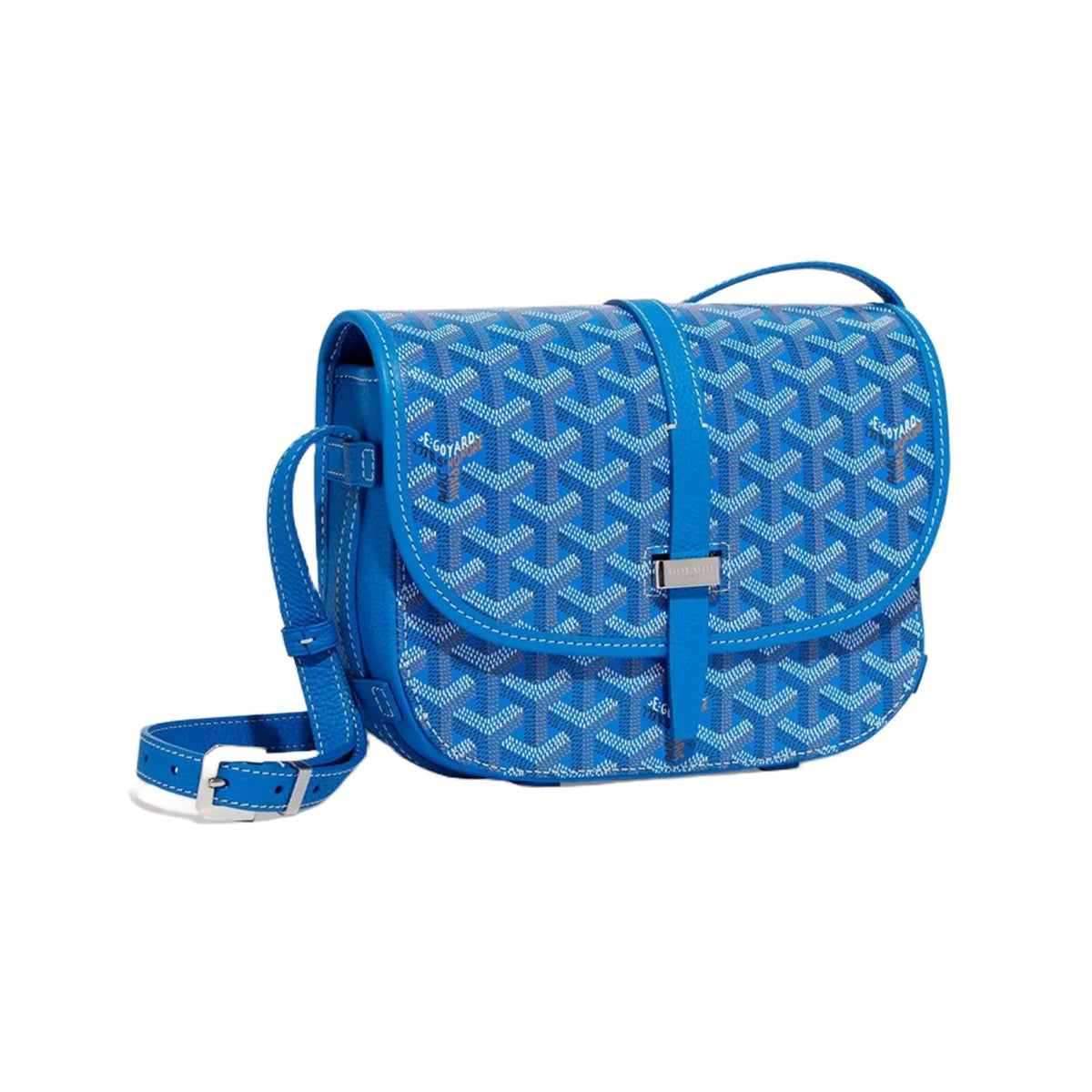 BOLSO GOYARD BELVEDERE PM BLUE