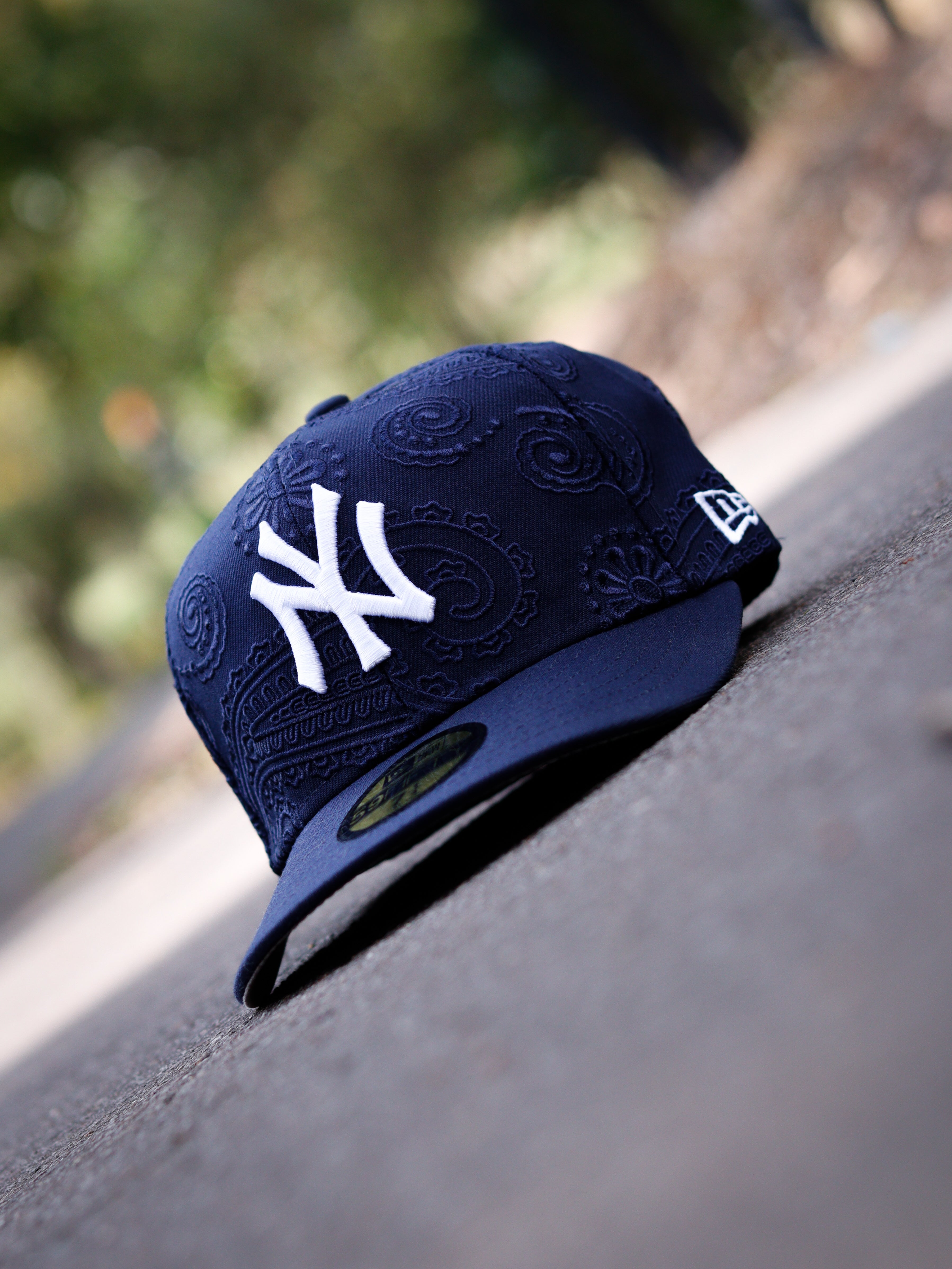 CAP NEW ERA SWIRL NEW YORK YANKEES 59FIFTY AZUL OSCURO