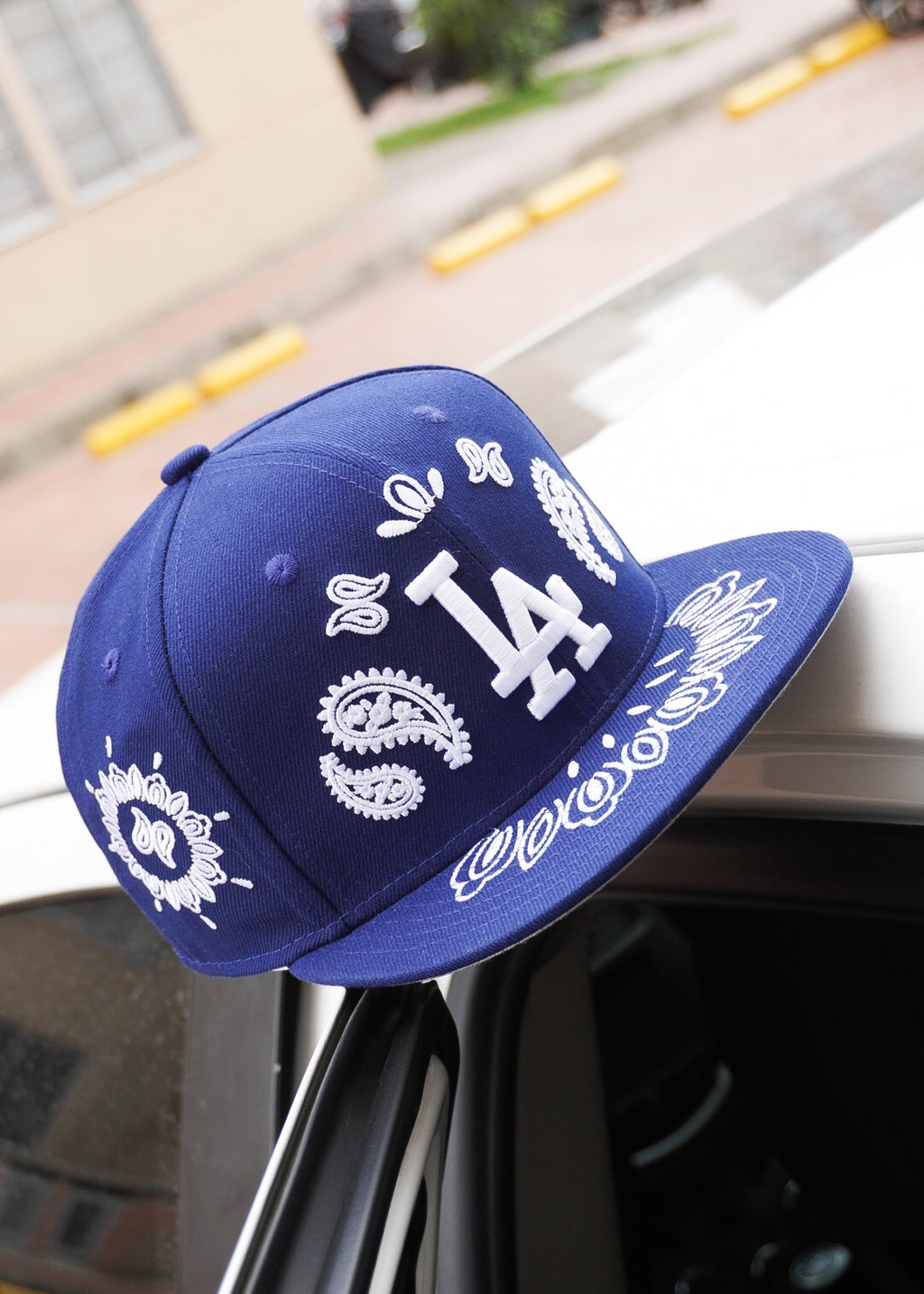 CAP LOS ANGELES DODGERS MLB PAISLEY BLUE