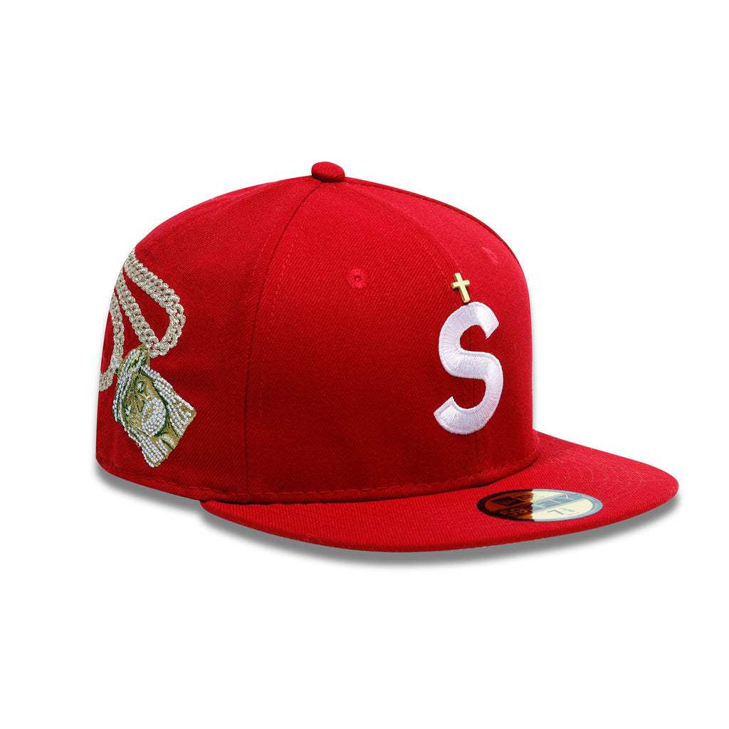 Supreme Jesus Piece S Logo New Era 'RED’