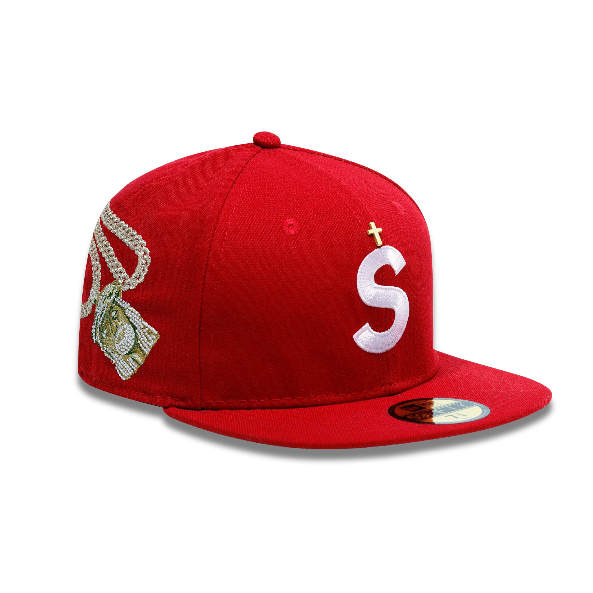 Supreme Jesus Piece S Logo New Era 'RED’