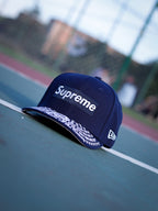 CAP SUPREME X NEW ERA UNDISPUTED BOX LOGO HAT