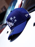 CAP NEW ERA LOS ANGELES DODGERS FLORAL BLUE