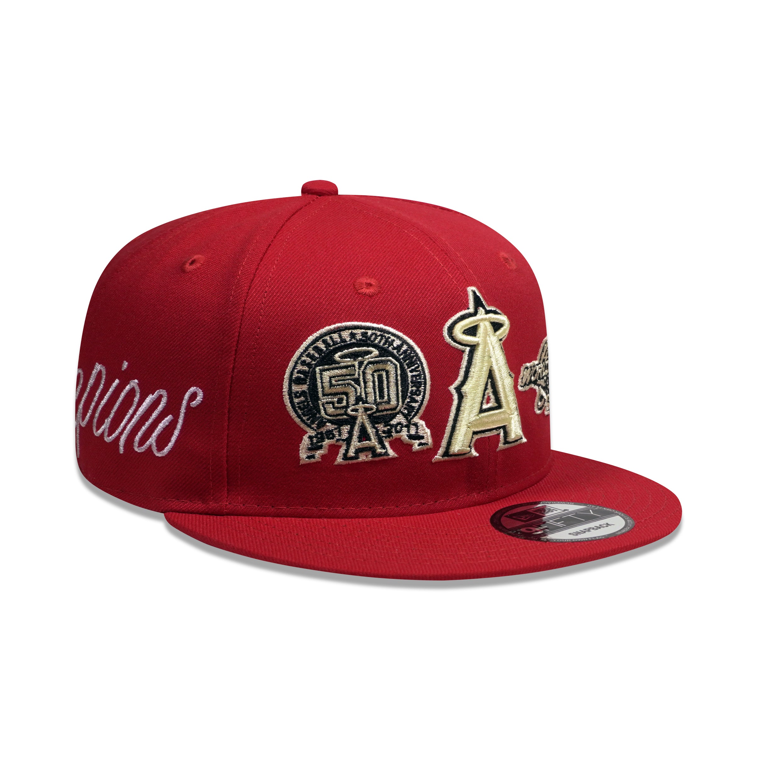 CAP NEW ERA ANAHEIM ANGELS RED
