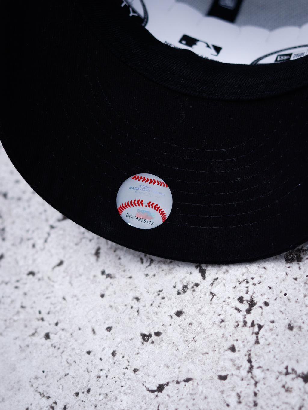 CAP 9FIFTY ANGELS BLACK WHITE LOGO