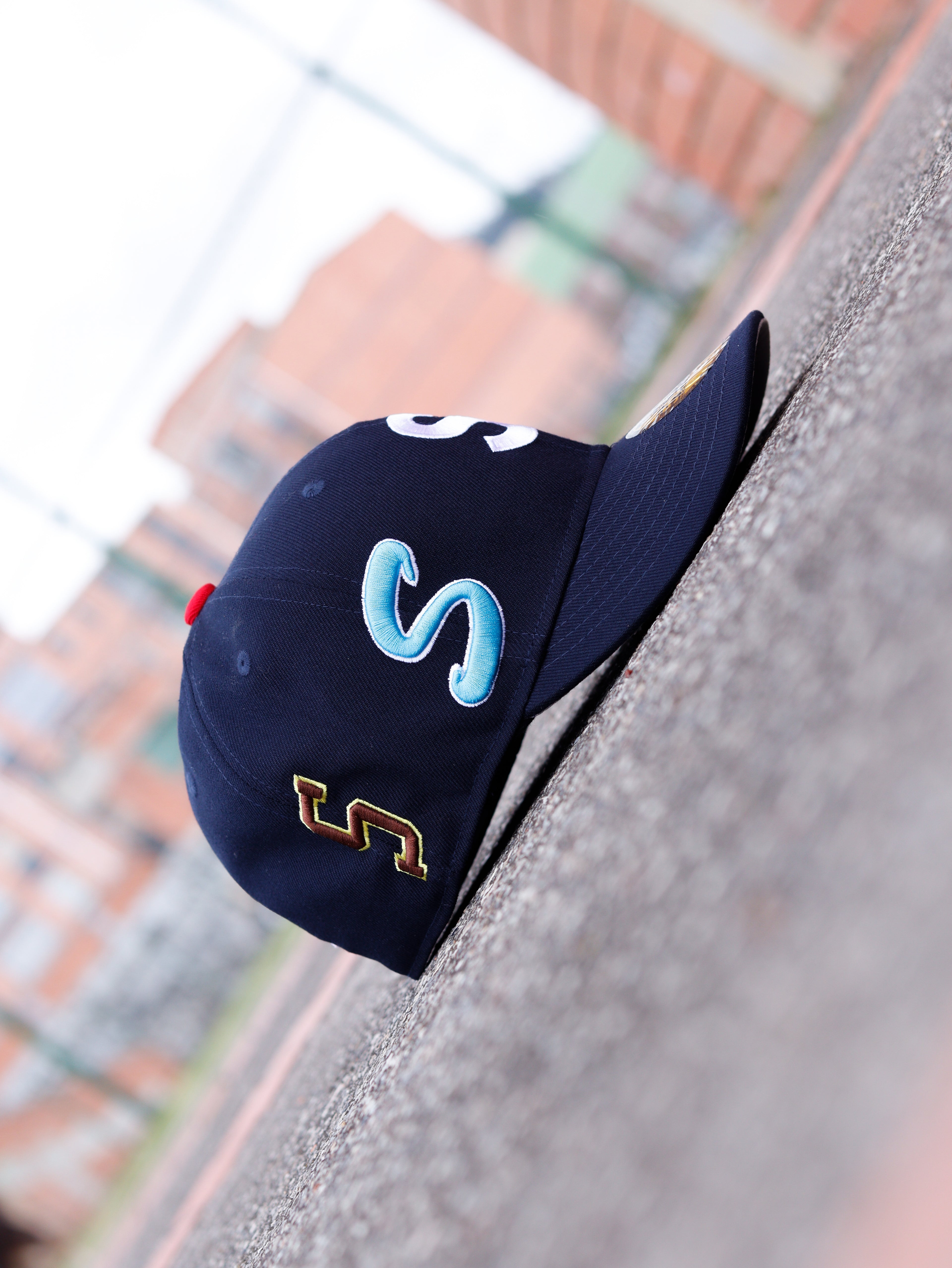CAP SUPREME MULTI S LOGO BLUE