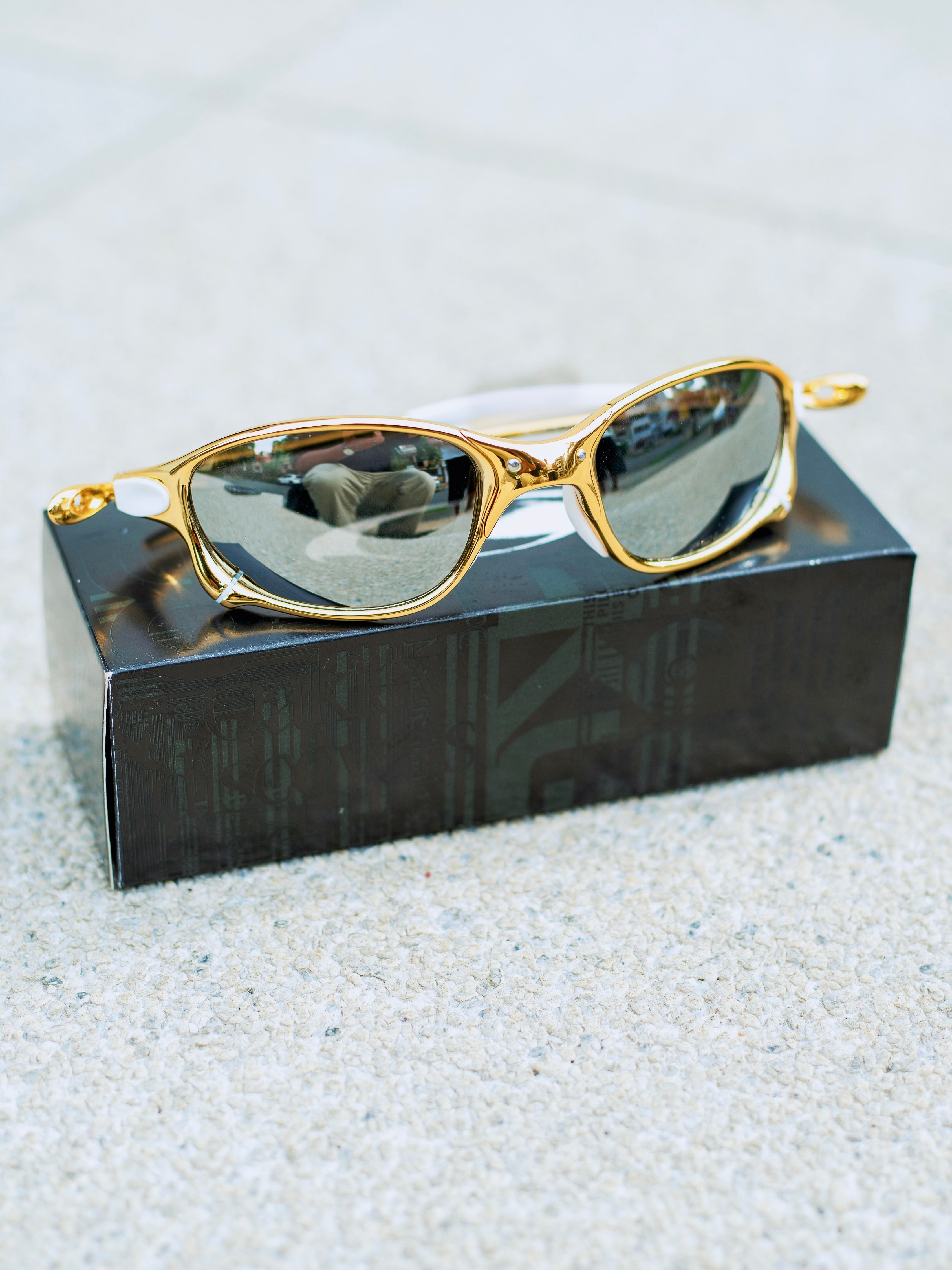 LENTES JULIET GOLD WHITE