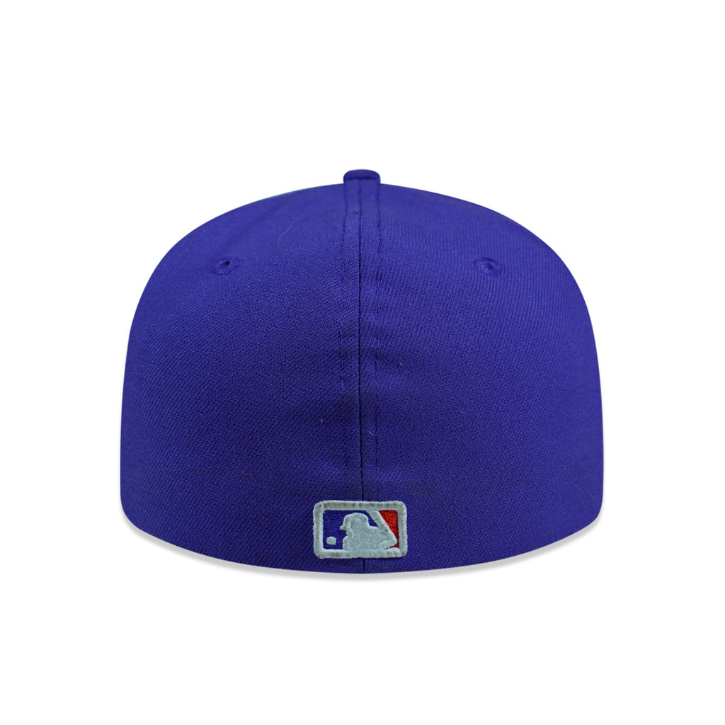 CAP SUPREME "NY" PURPLE FITTED