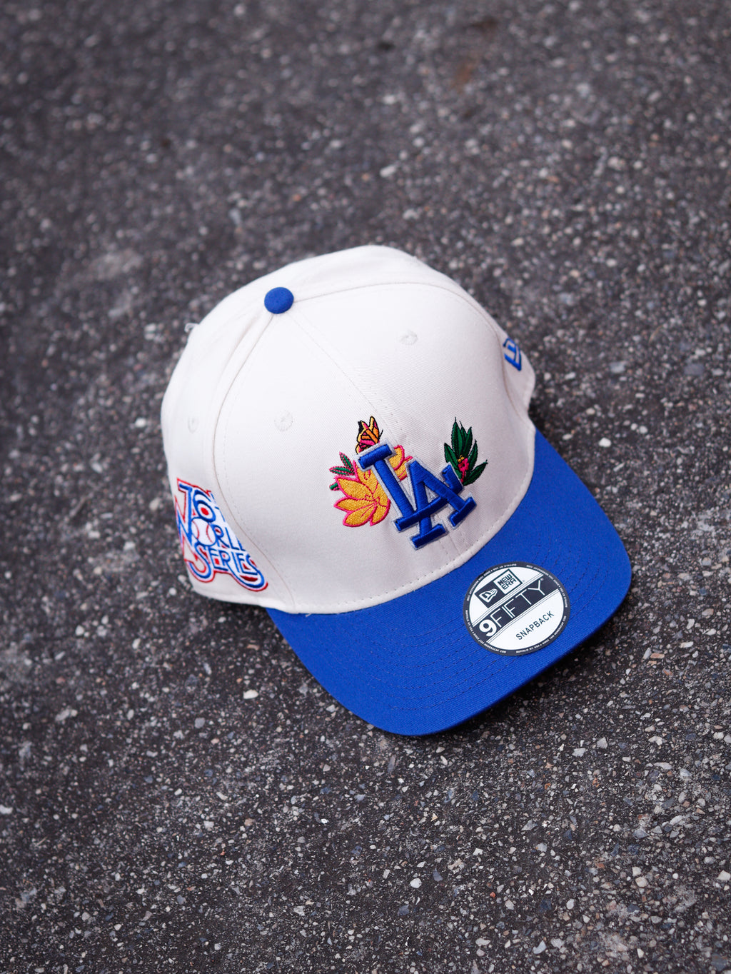 CAP LOS ANGELES DODGERS WHITE AND BLUE