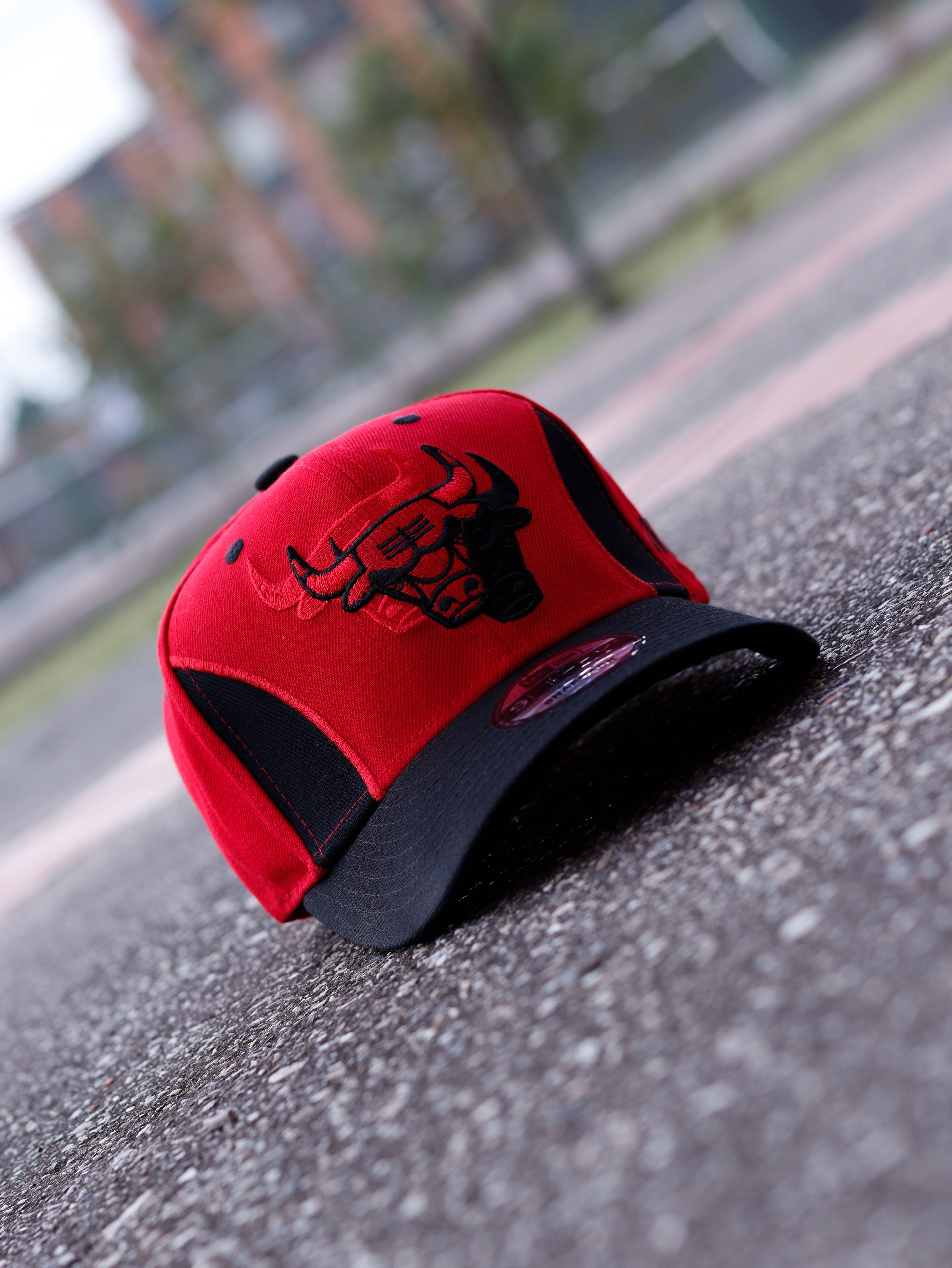 CAP NEW ERA CHICAGO BULLS RED AND BLACK