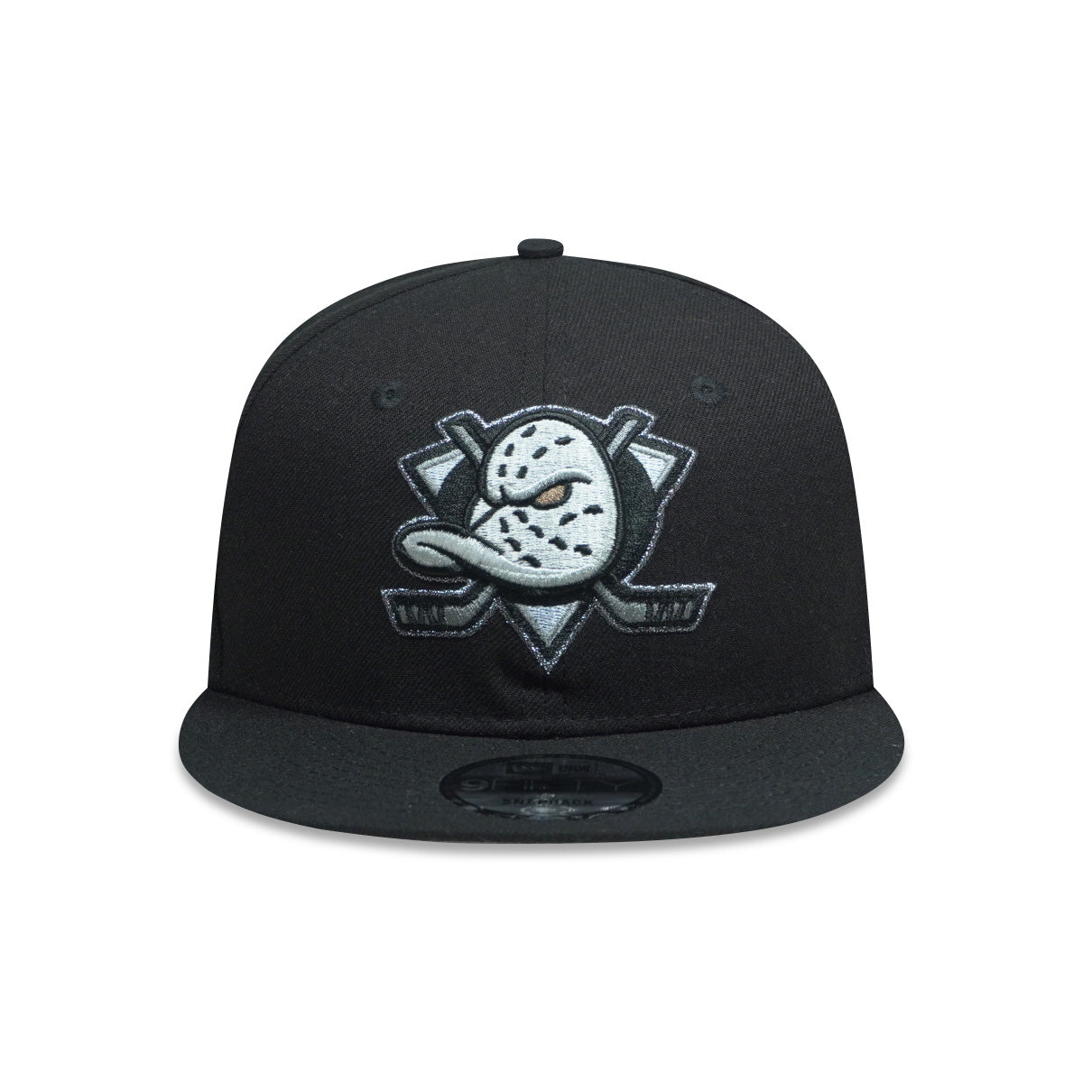 ANAHEIM DUCKS BLACK AND WHITE SNAPBACK