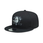 ANAHEIM DUCKS BLACK AND WHITE SNAPBACK