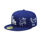LOS ANGELES DODGERS MLB MYTHICAL BLUE NEW ERA