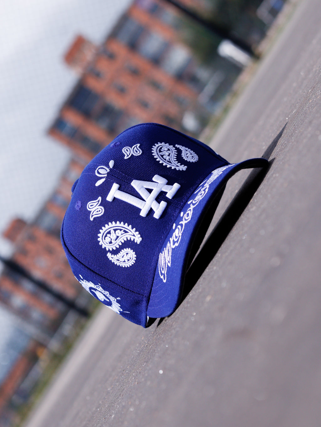 CAP LOS ANGELES DODGERS MLB PAISLEY BLUE