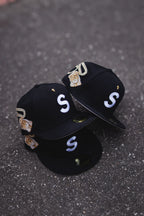 SUPREME JESUS PIECE S LOGO NEW ERA BLACK