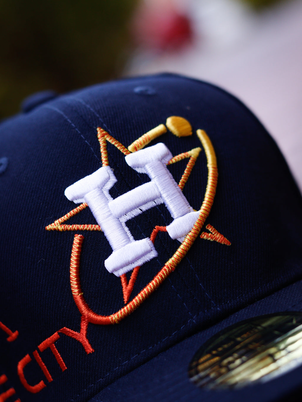 CAP NEW ERA ASTROS “SPACE CITY" BLUE WITH ORANGE