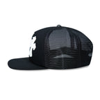 Chrome Hearts Triple Cross Trucker Hat Black