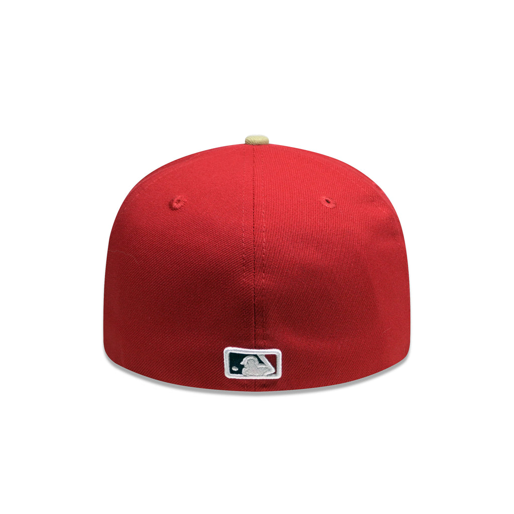 CAP NEW ERA ANGELS ROJA CON BEIGE