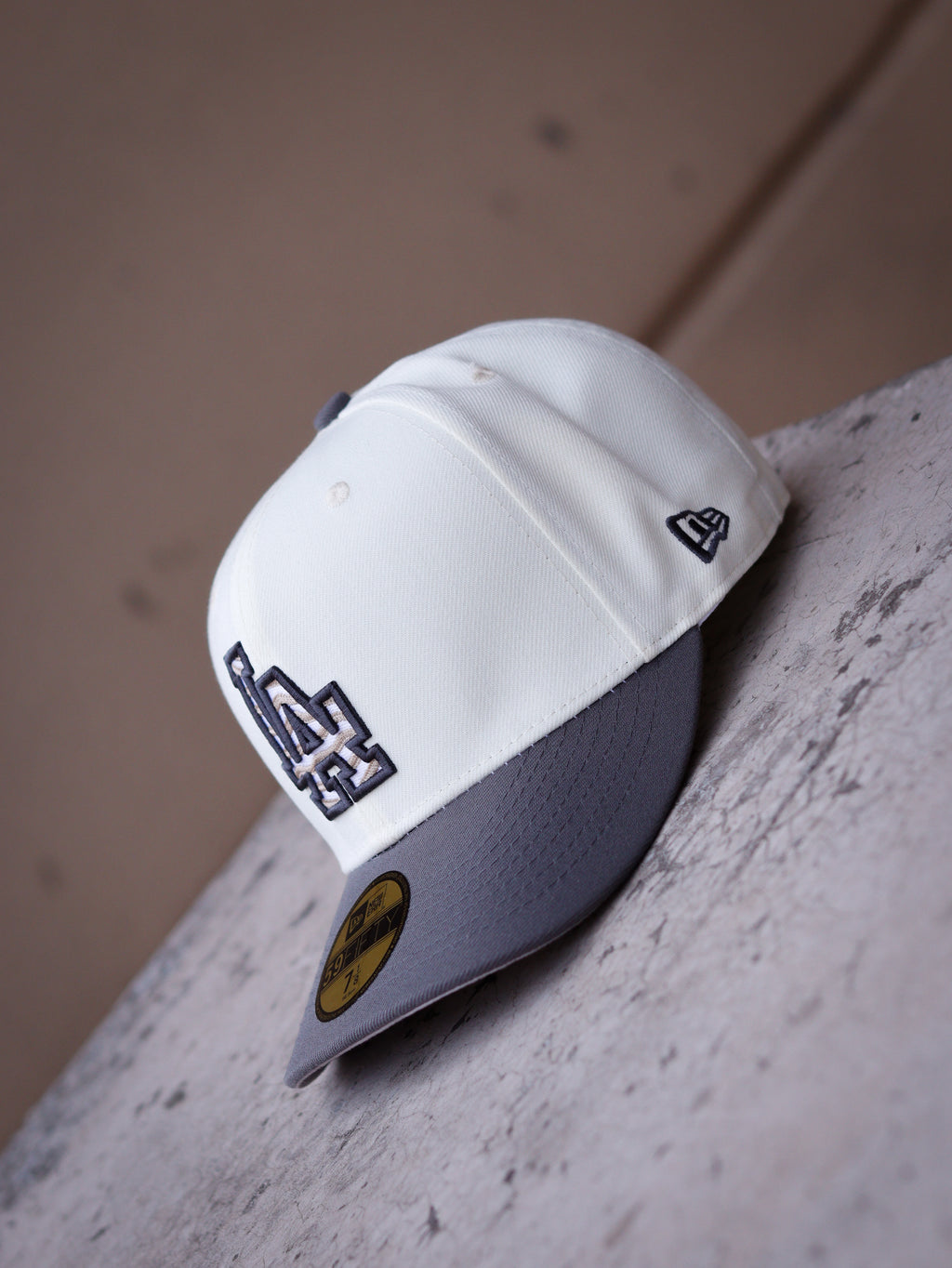 CAP NEW ERA DODGERS BLANCO CON GRIS