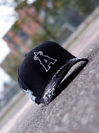 CAP NEW ERA ANGELS BLACK AND WHITE