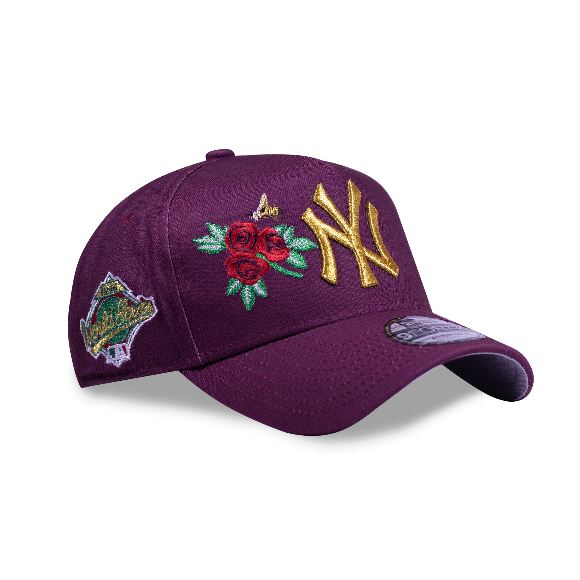 CAP New Era New York Yankees World Series 1996 Rose Maroon