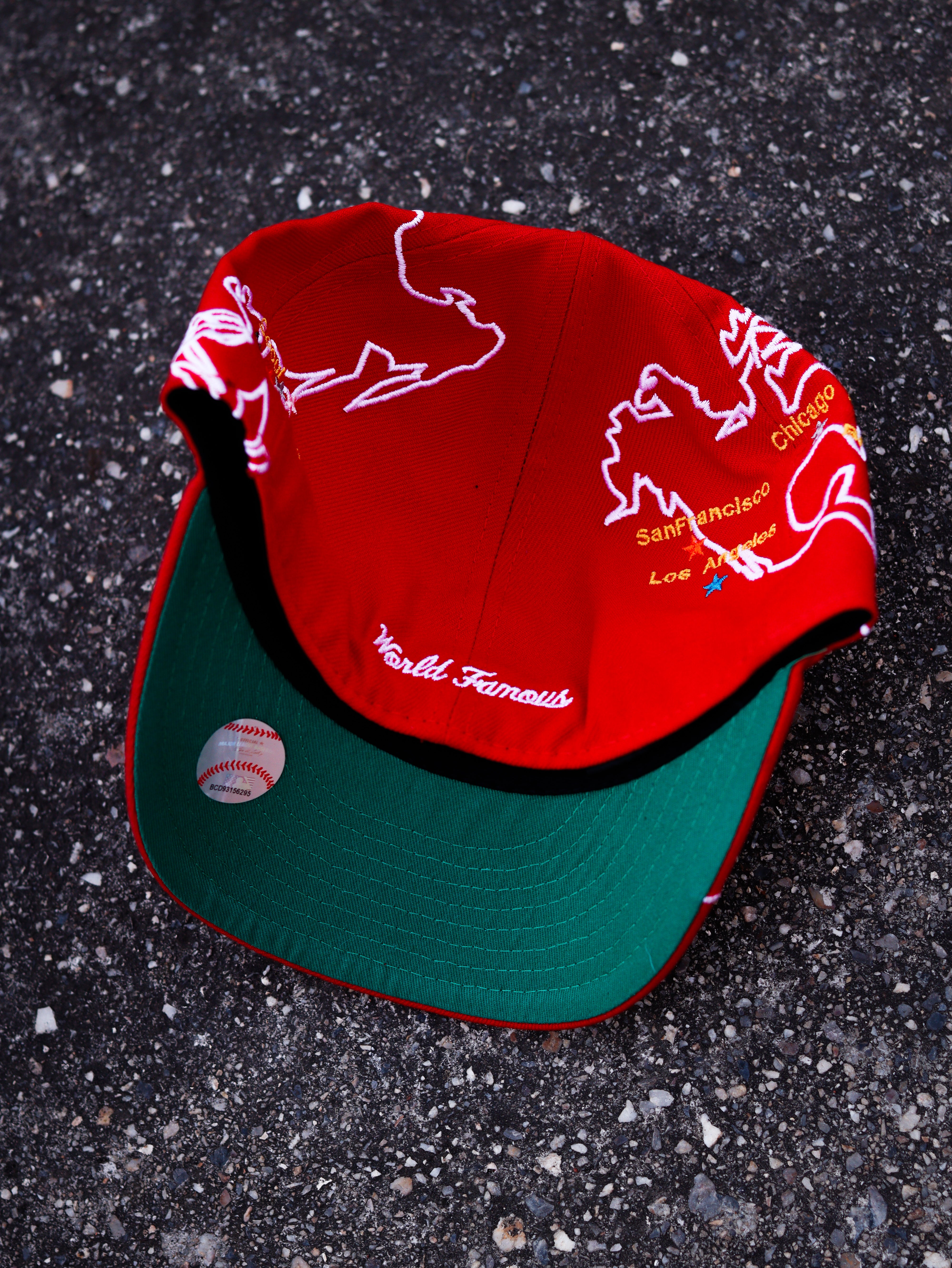 【masa」World Famous Box Logo New Era CAP SUPREME WORLDWIDE BOX LOGO NEW ERA RED – Facaps