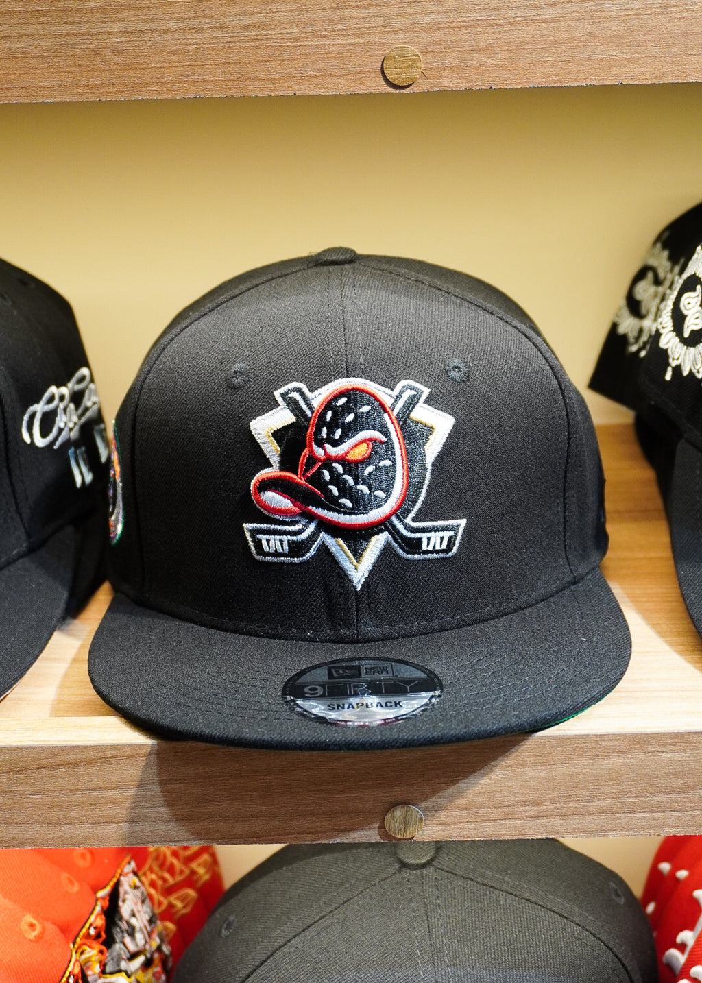 CAP NEW ERA ANAHEIM DUCKS BLACK